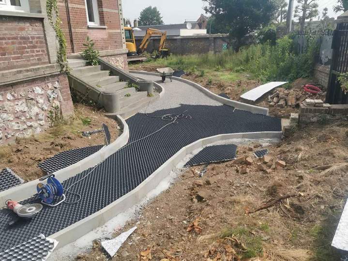 Mise en valeur de l'espace extérieur Dieppe